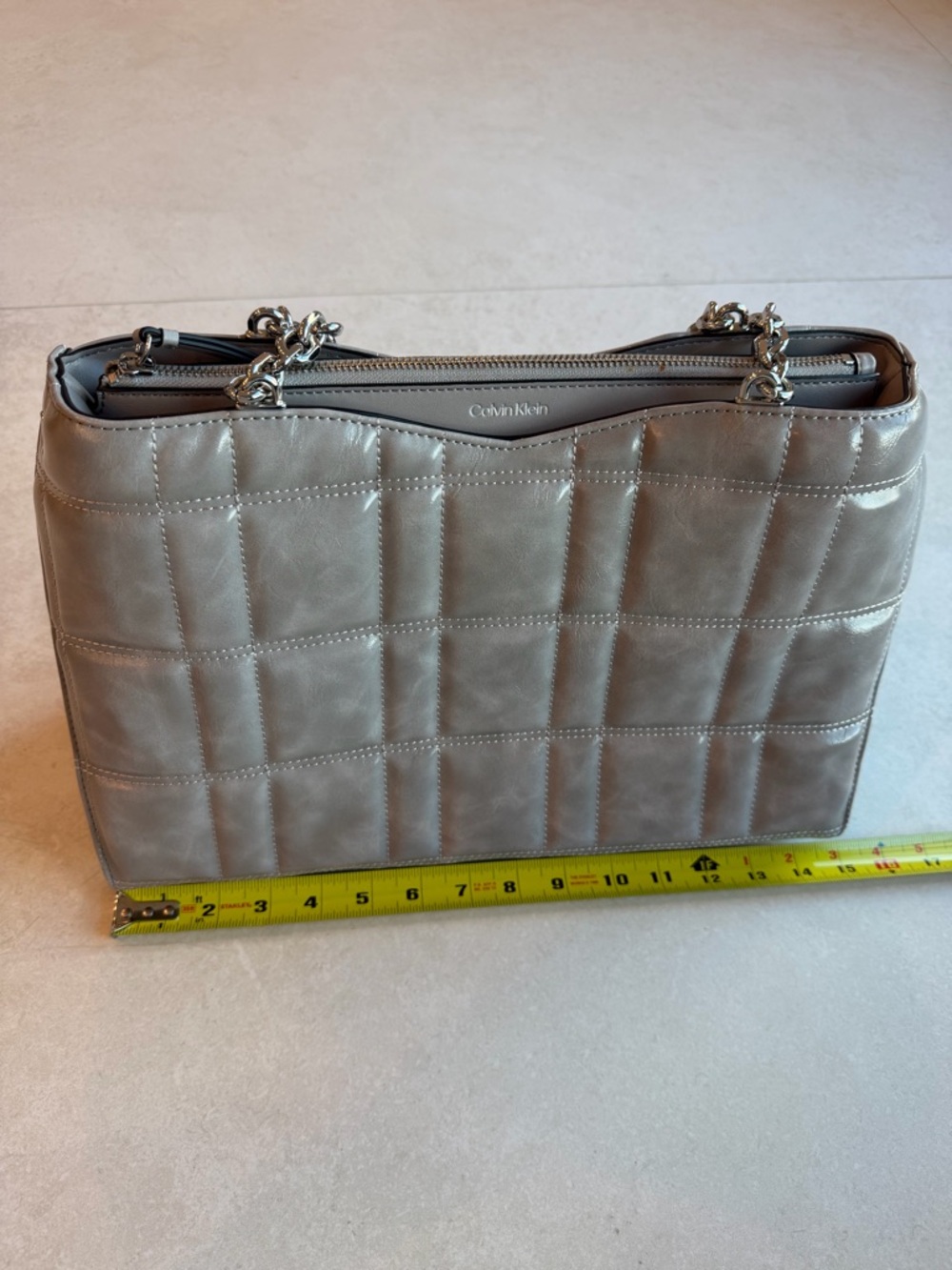 BRAND NEW Calvin Klein Grey Tote